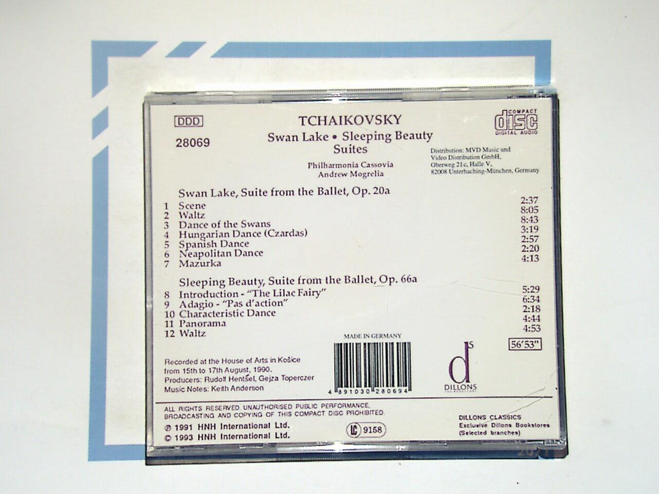 Philharmonia Cassovia Tchaikovsky: Swan Lake - Sleeping Beauty CD Mint