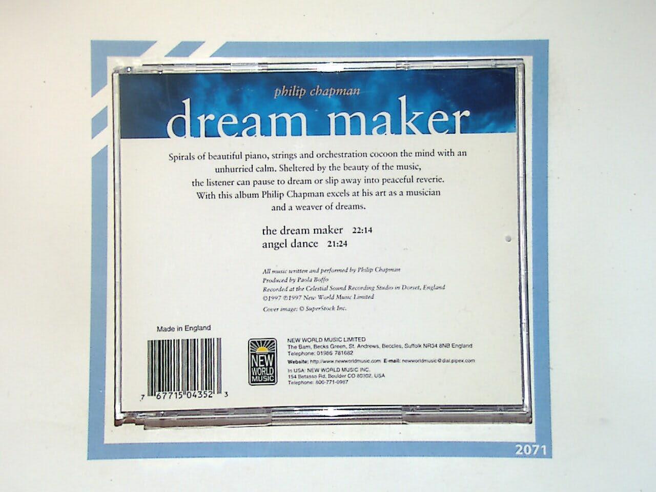 Philip Chapman Dream Maker CD Mint