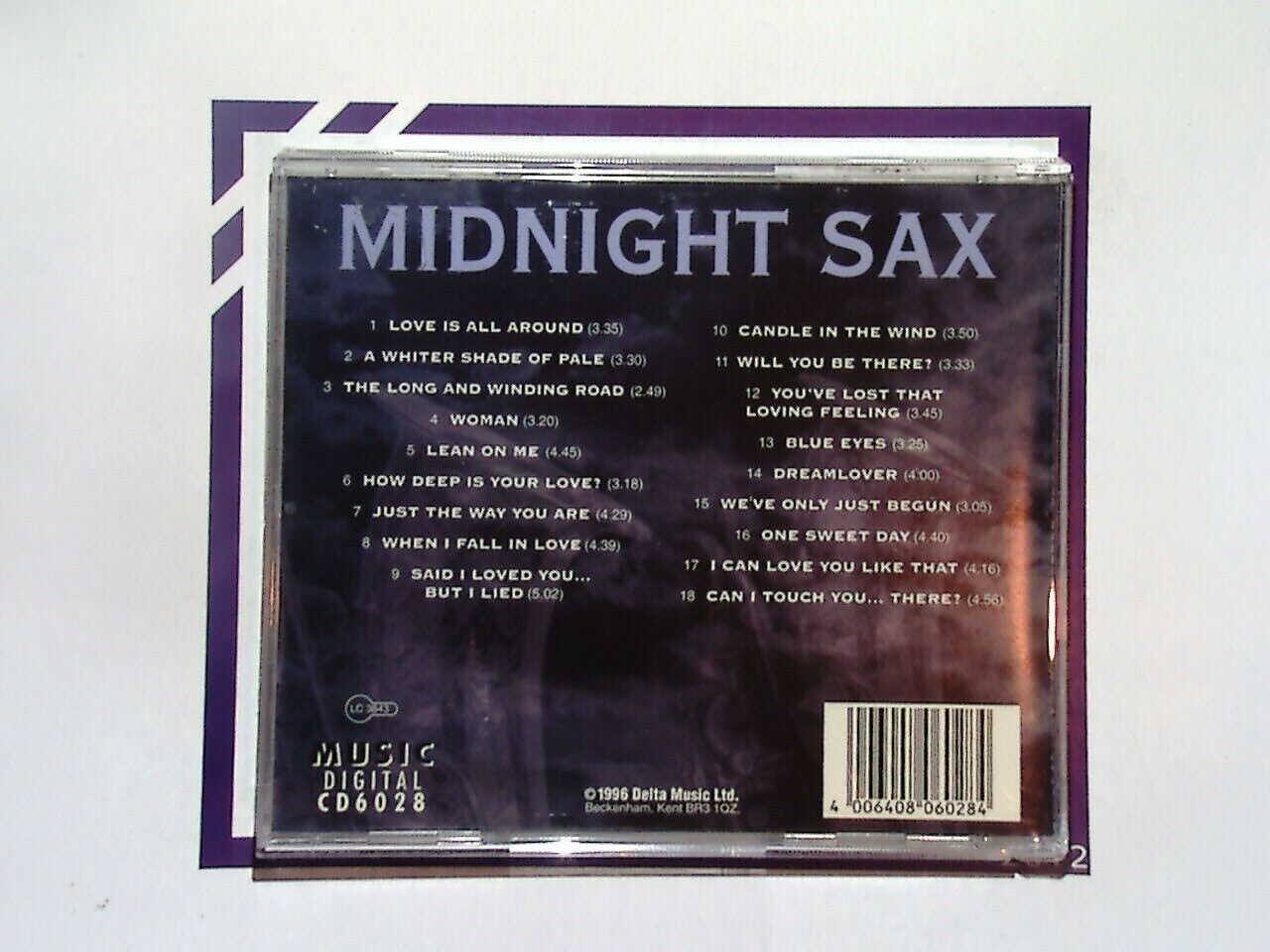 Various Artists - Midnight Sax CD VGC
