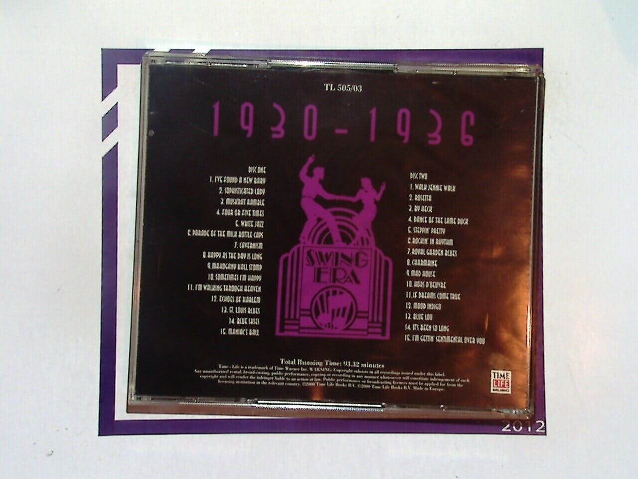 Time Life Swing Era 1930-1936 2CD Mint