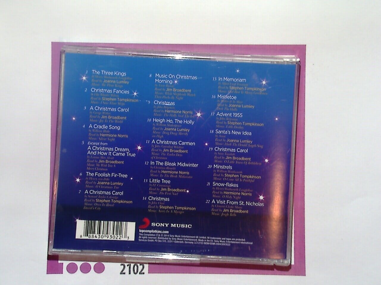 Various Christmas Words For You CD New