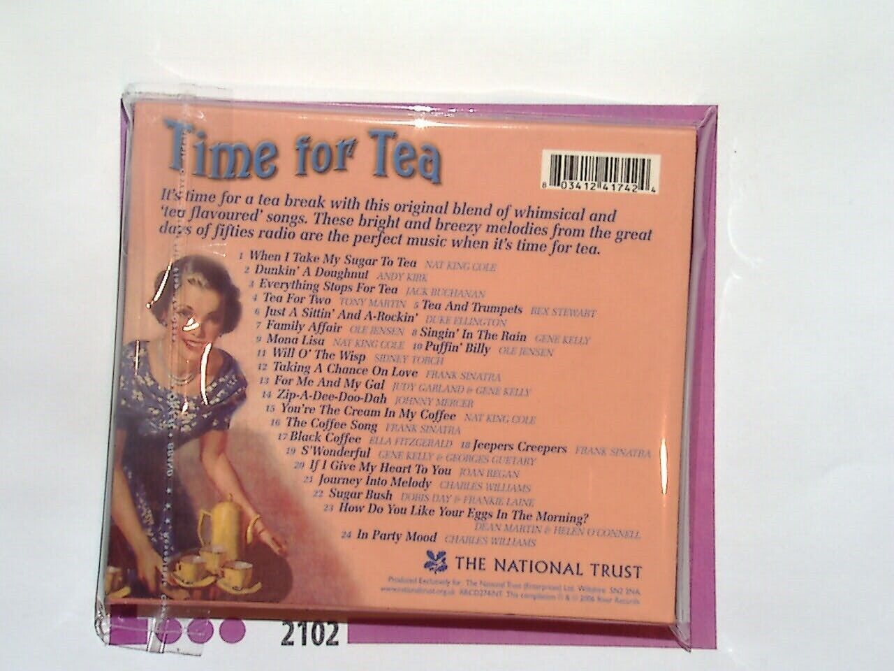 The National Trust Time For Tea CD Mint