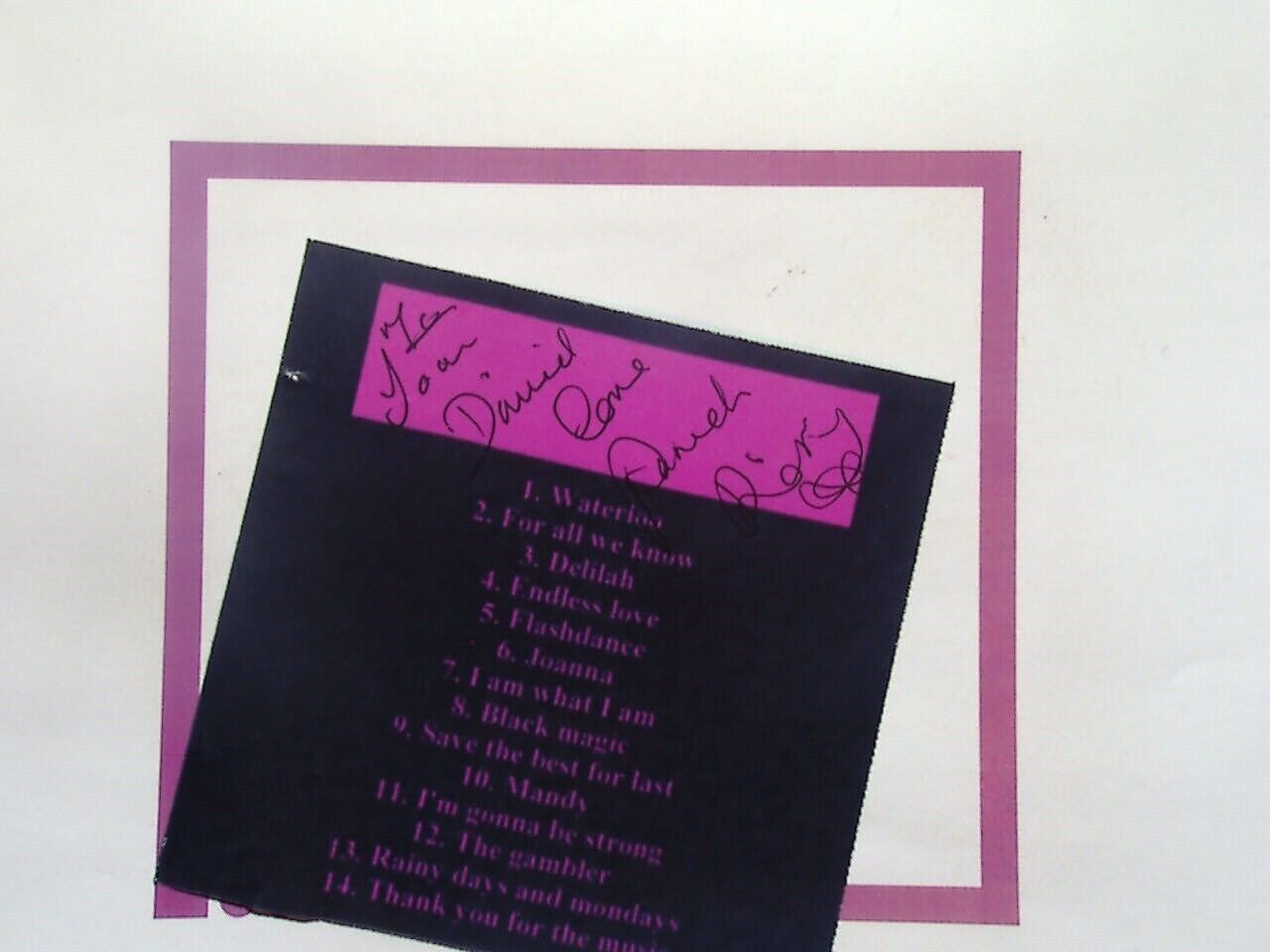 Wett 'n' Wilde Thank You For The Music CD Mint