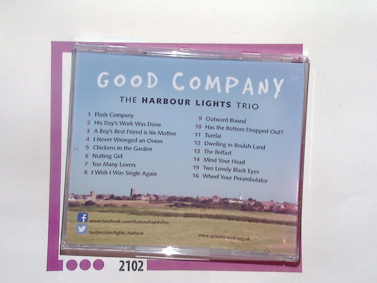 The Harbour Lights Trio Good Company CD Mint