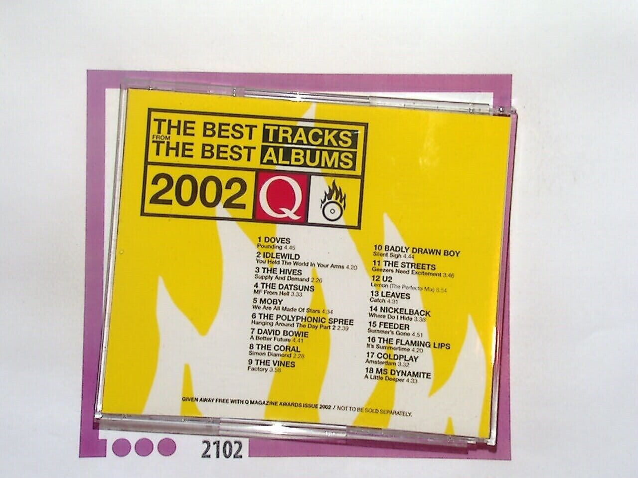 Q Magazine The Best Tracks from the Best albums 2002 CD Mint