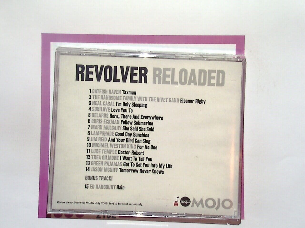 Mojo Magazine Revolver reloaded CD Mint