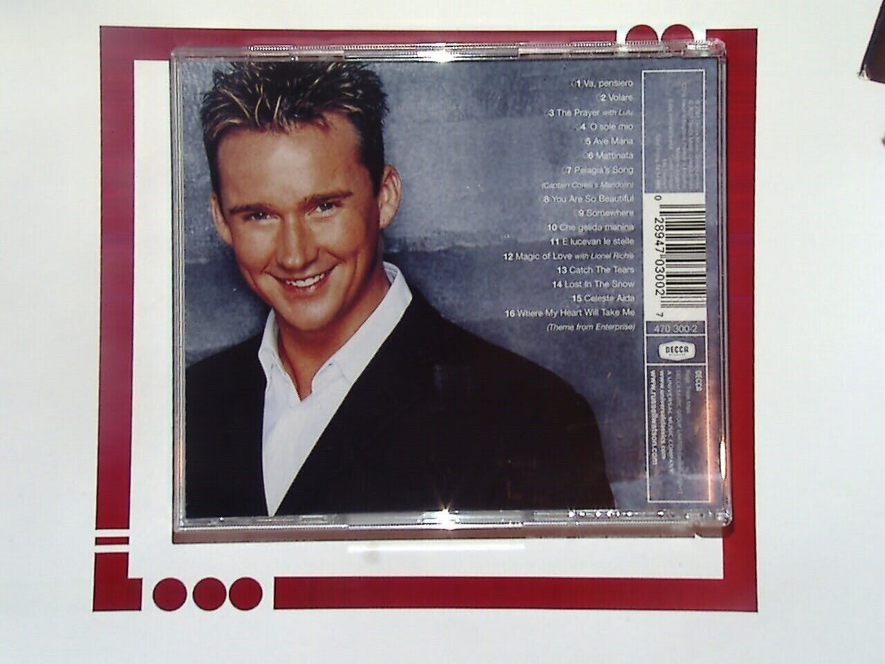 Russell Watson The Voice - Encore CD Mint