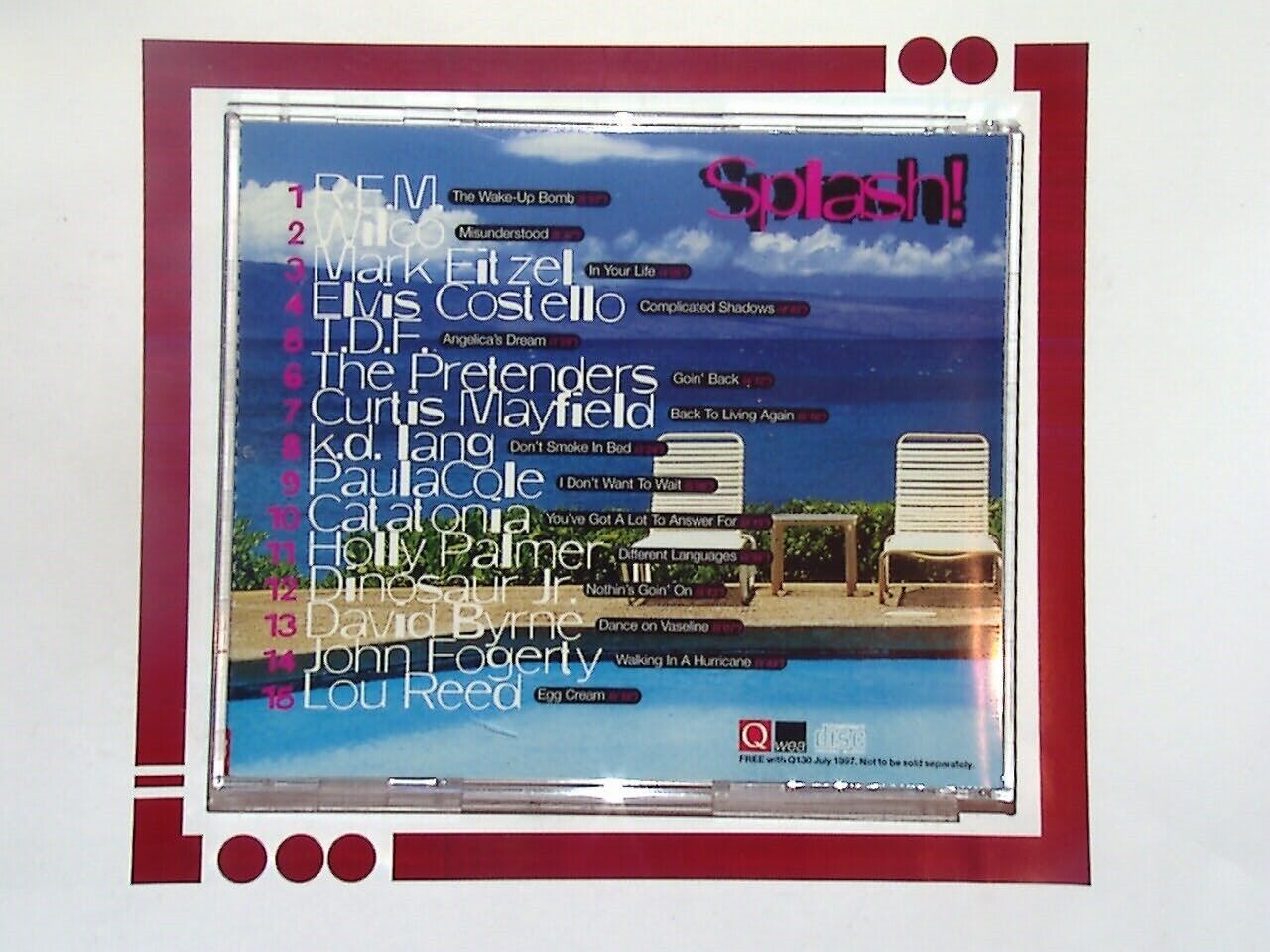 Q Magazine Splash 15 Thirst-quenching tracks CD Mint