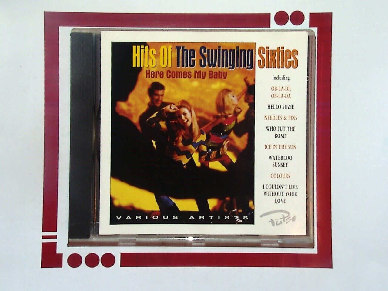 Various Artists Hits Of The Swinging Sixties Here Comes My Baby CD Mint
