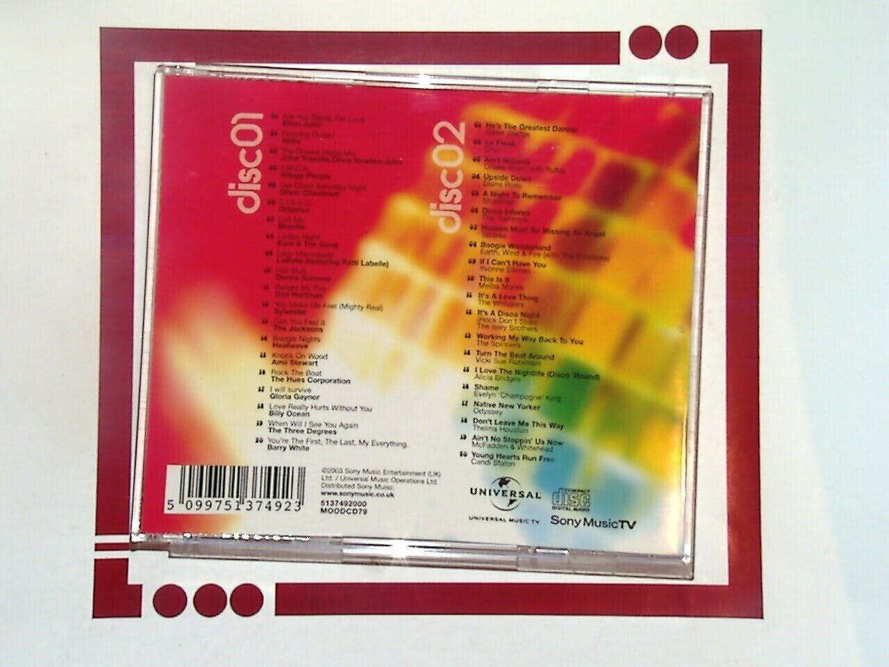 Various Artists - The Disco Album 2CD Nr Mint
