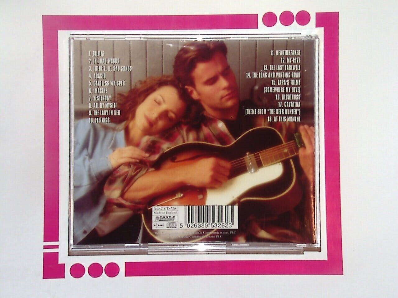 Romantic Guitars Feelings CD Mint