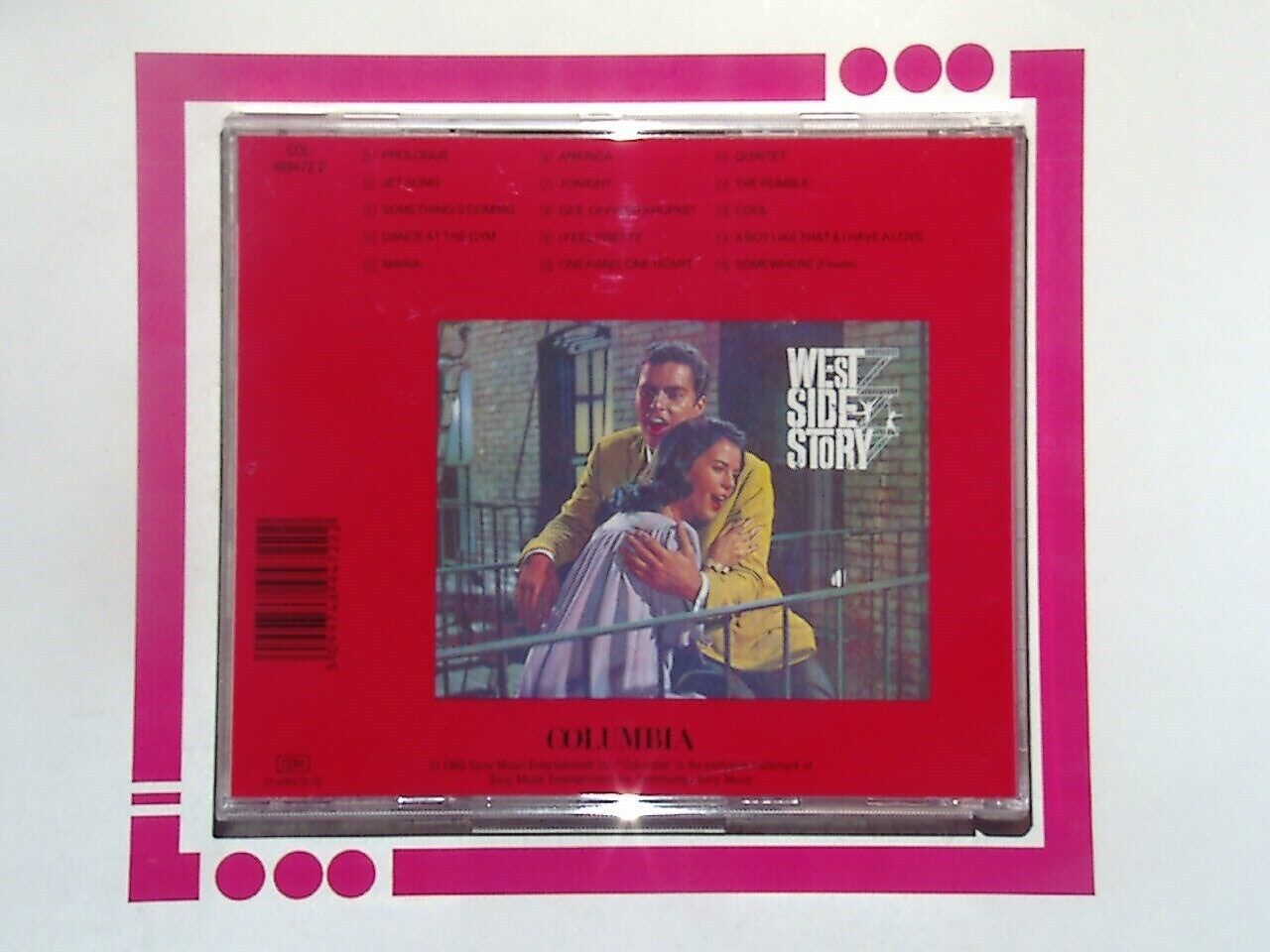 West Side Story The original Sound Track Recording CD Leonard Bernstein CD Mint