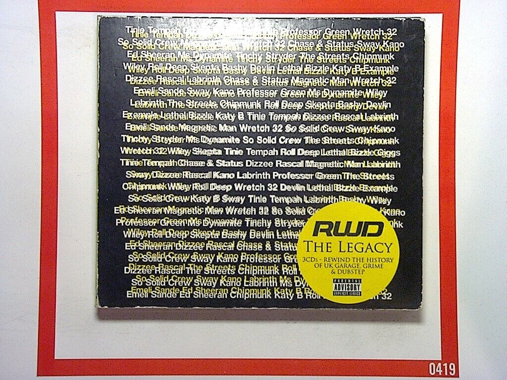 Various Artists	RWD - The Legacy 3CD Nr Mint