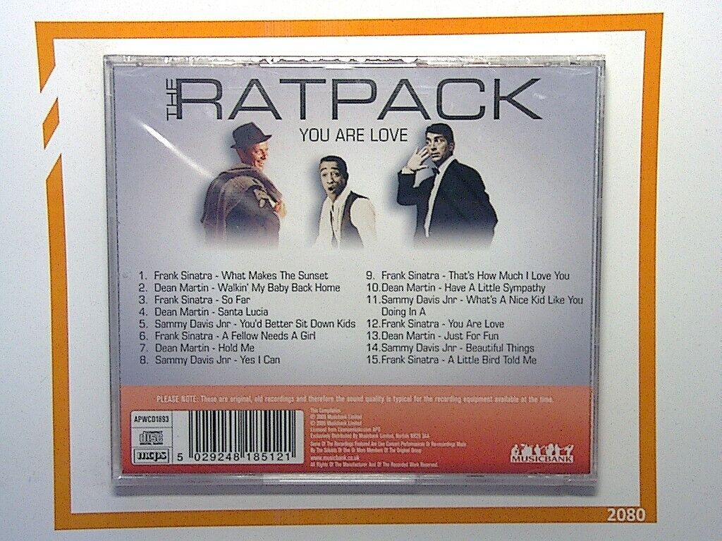 The Ratpack You Are Love CD New & Factory Sealed