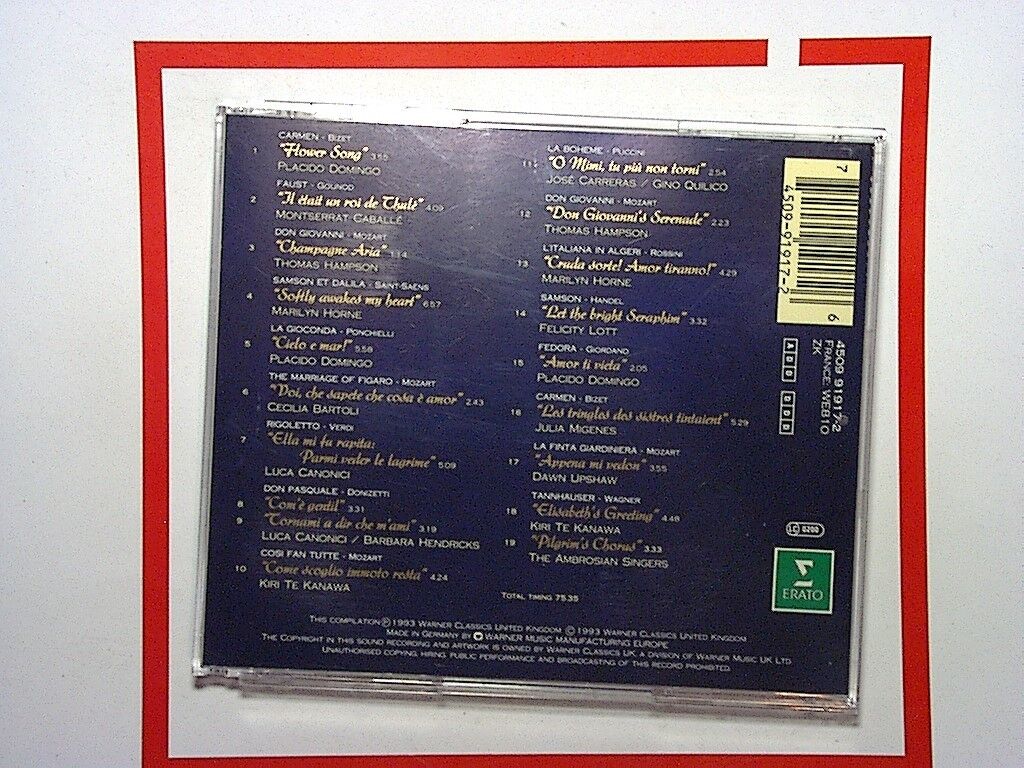 Various Artists	Opera Celebration Cd Mint
