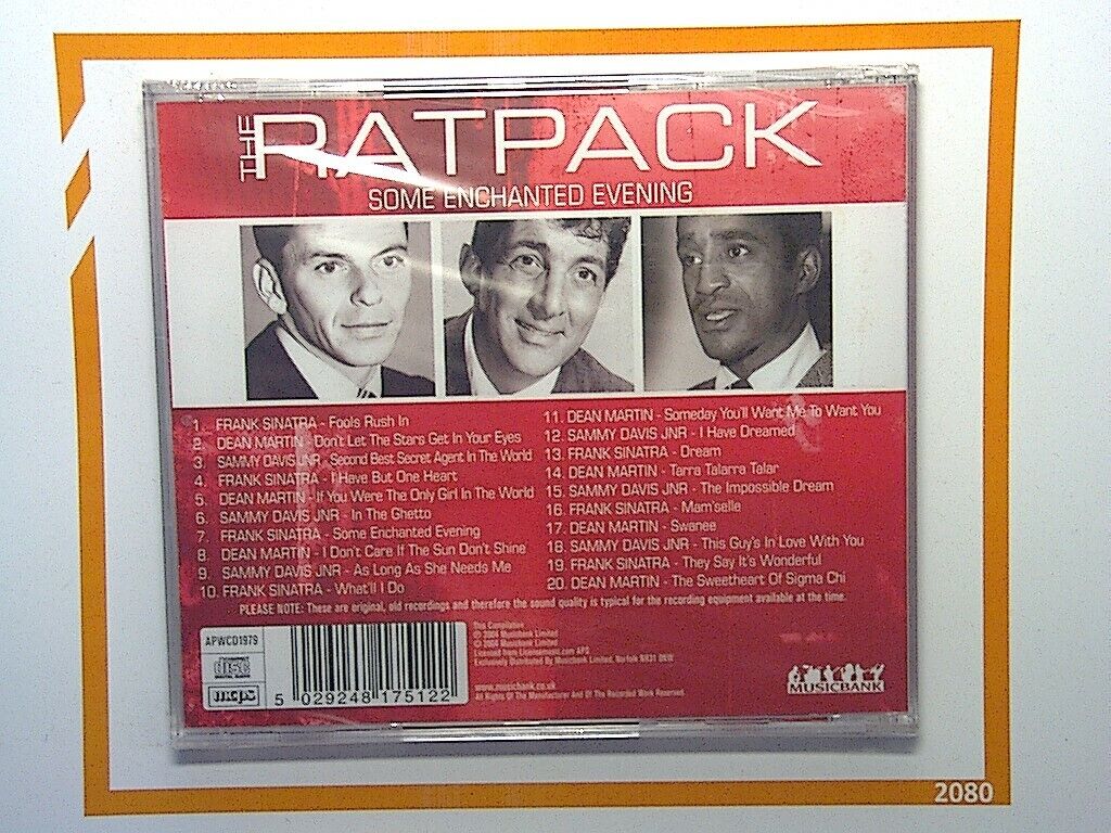 The Ratpack Some Enchanted Evening CD New & Factory Sealed