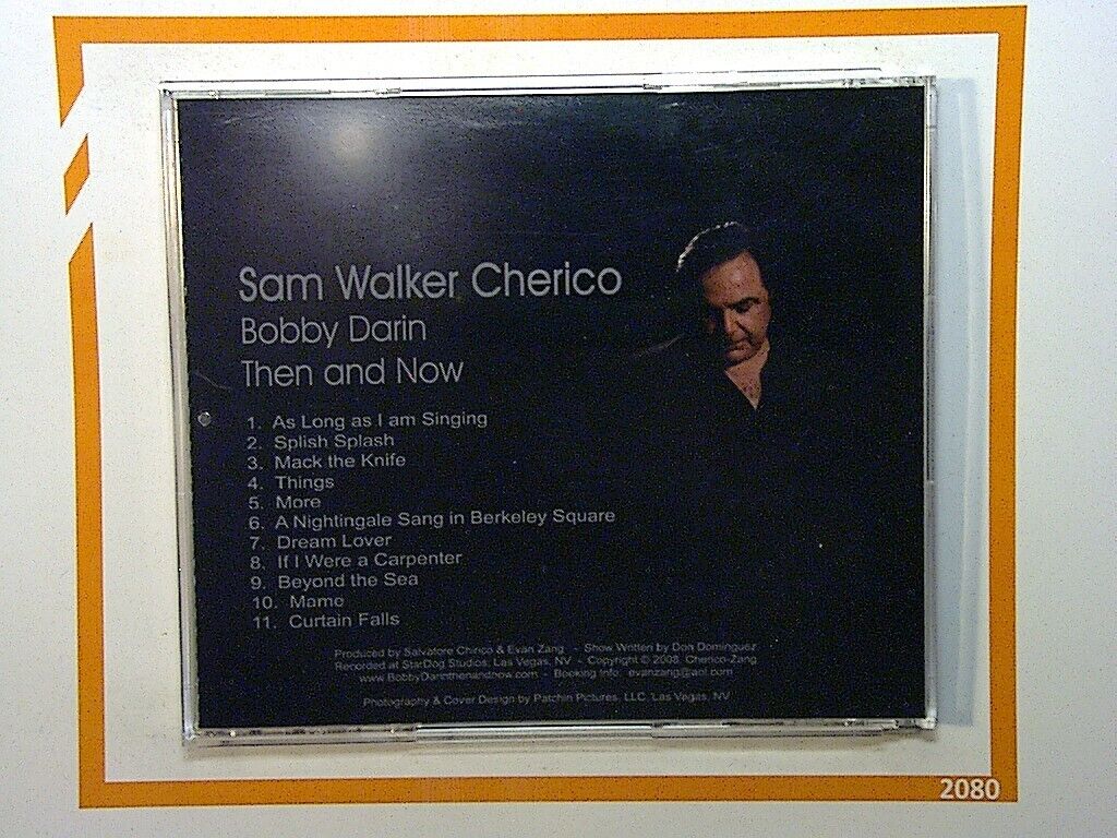 Sam Walker Cherico Bobby Darin Then And Now CD Mint