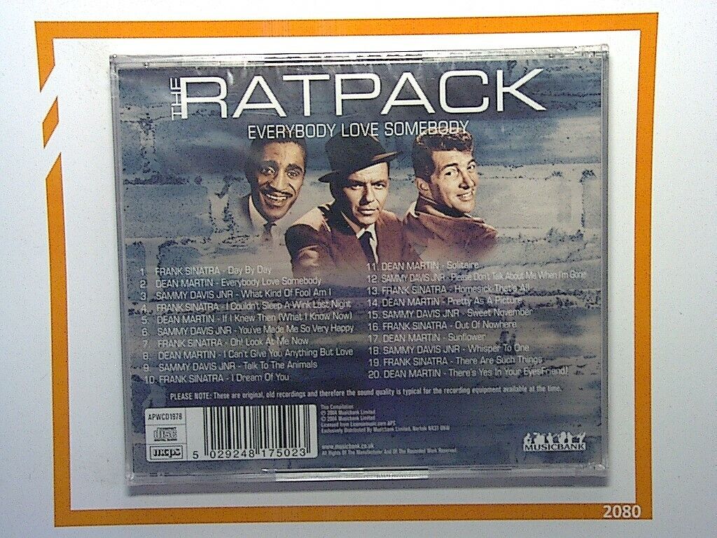The Ratpack Everybody loves somebody CD New & Factory Sealed