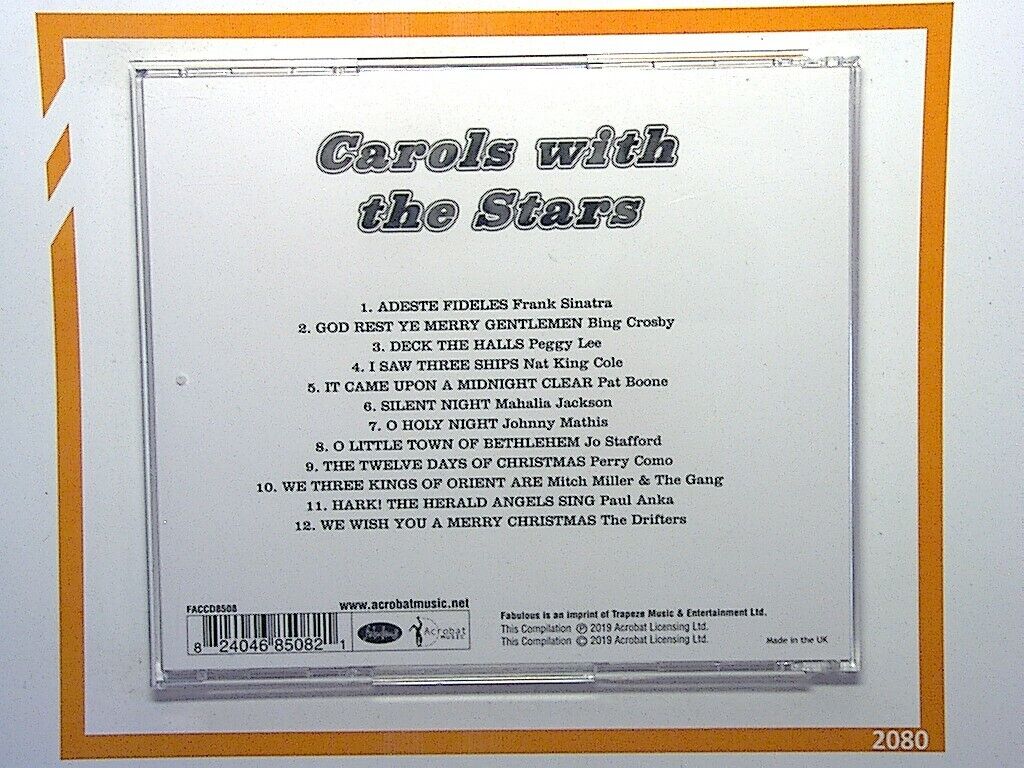 Various Artists	Carols With The Stars CD Mint
