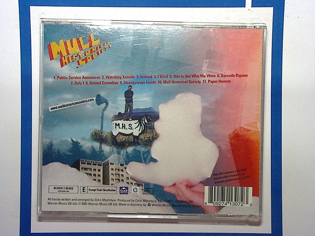 Mull Historical Society - Loss (2001) CD Mint