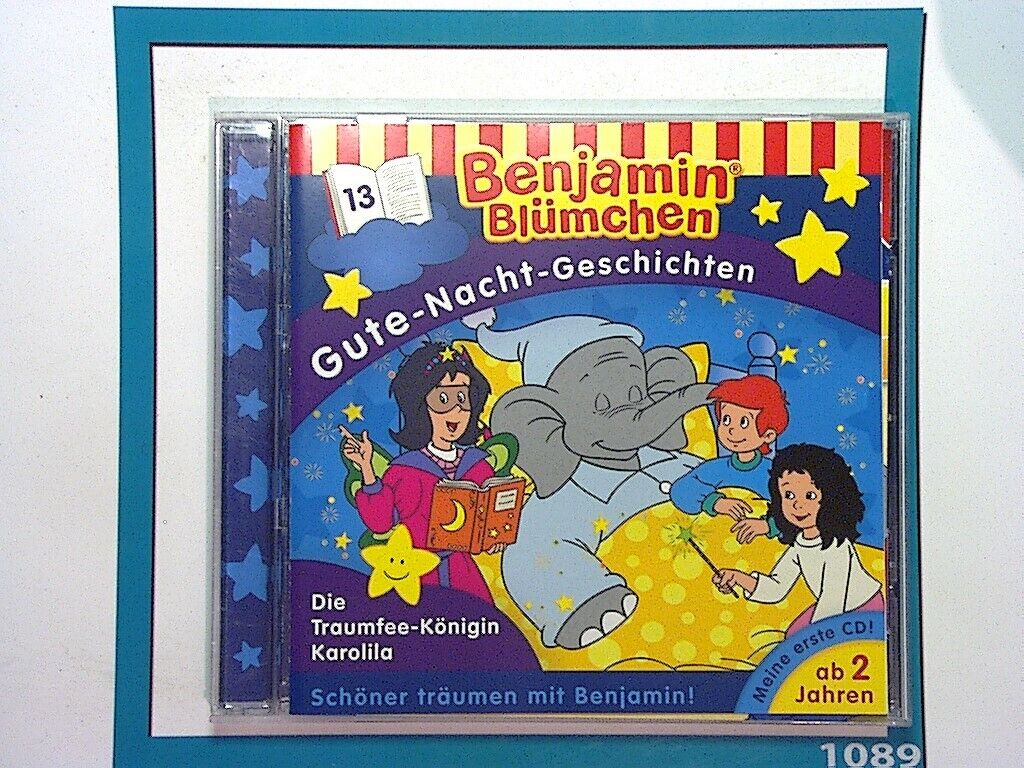 Vincent Andreas Benjamin Blumchen Folge 013: Gute Nacht Geschichten CD Nr Mint