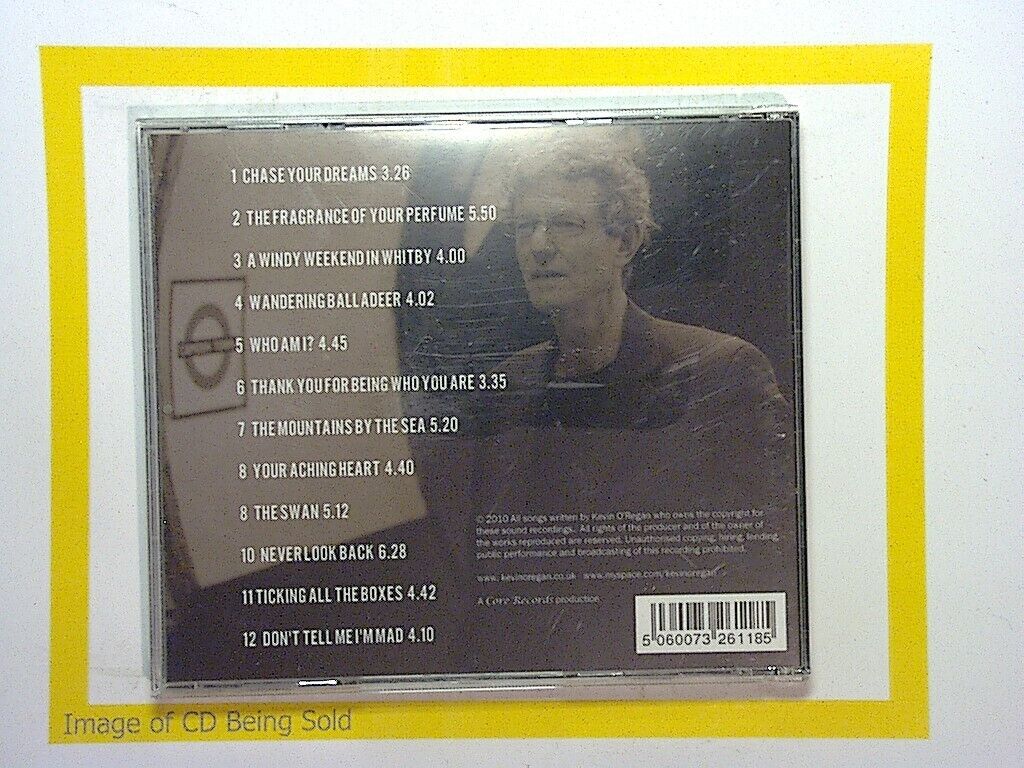 Never Look Back - Kevin O'Regan CD Mint