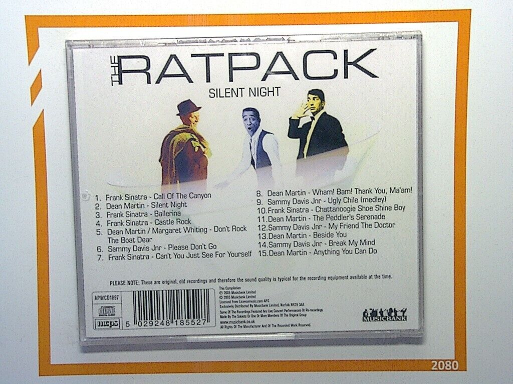 The Ratpack Silent Night CD New & Factory Sealed