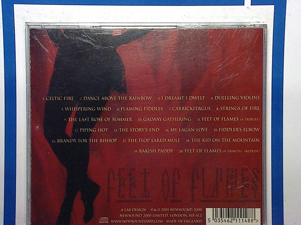 Various Artists Feet of Flames Cd Mint