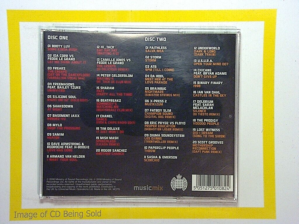 Various Artists 	The Rush Ministry of Sound 2CD Mint