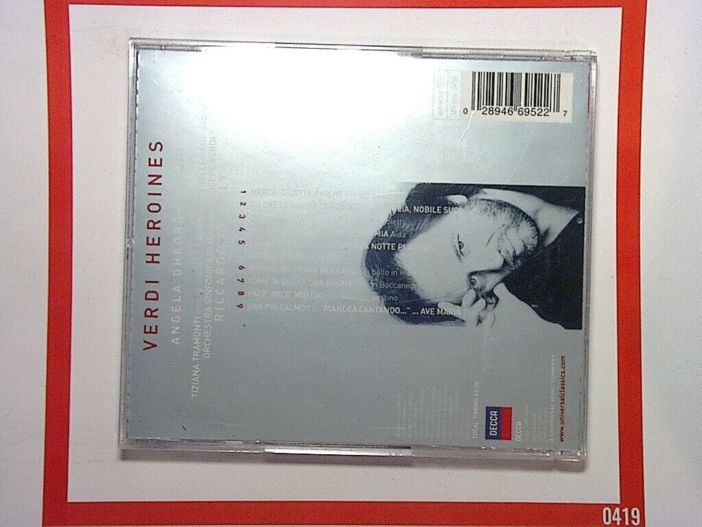 Verdi Heroines - Angela Gheorghiu CD Mint