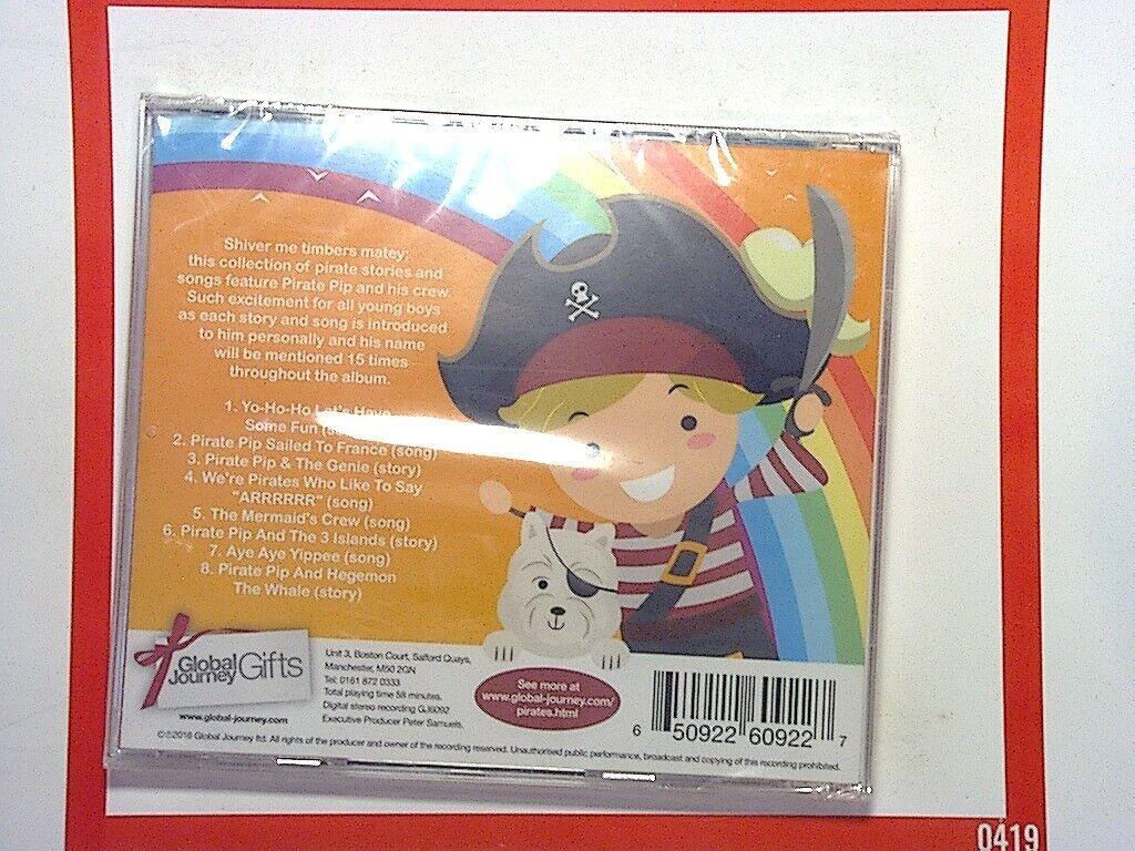 The Best Ever Pirate Songs And Stories - SAM CD NEW C& Sealed