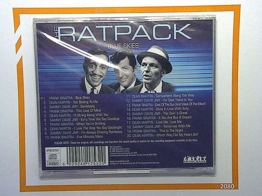The Ratpack Blue Skies CD New & Factory Sealed