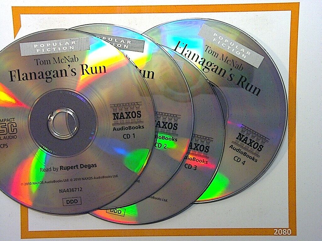 Tom McNab Flanagan's Run Audio 4CD Nr Mint