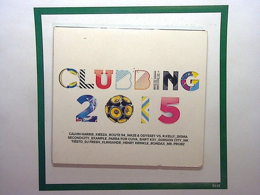Various Artists 	Clubbing 2015 2CD Mint Discs