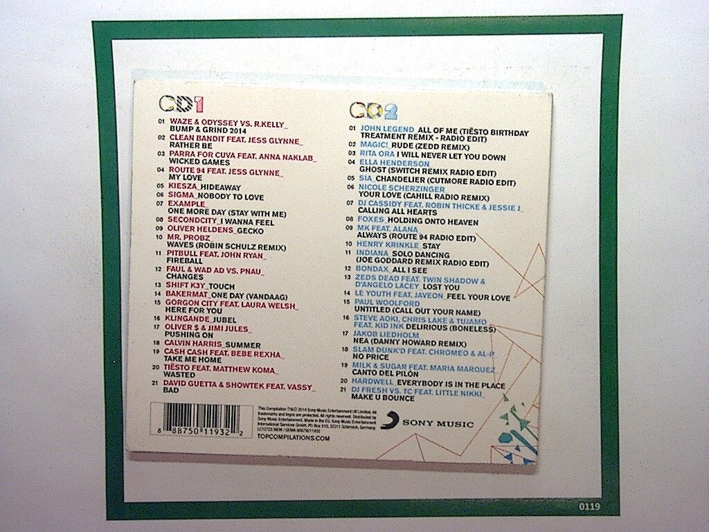 Various Artists 	Clubbing 2015 2CD Mint Discs