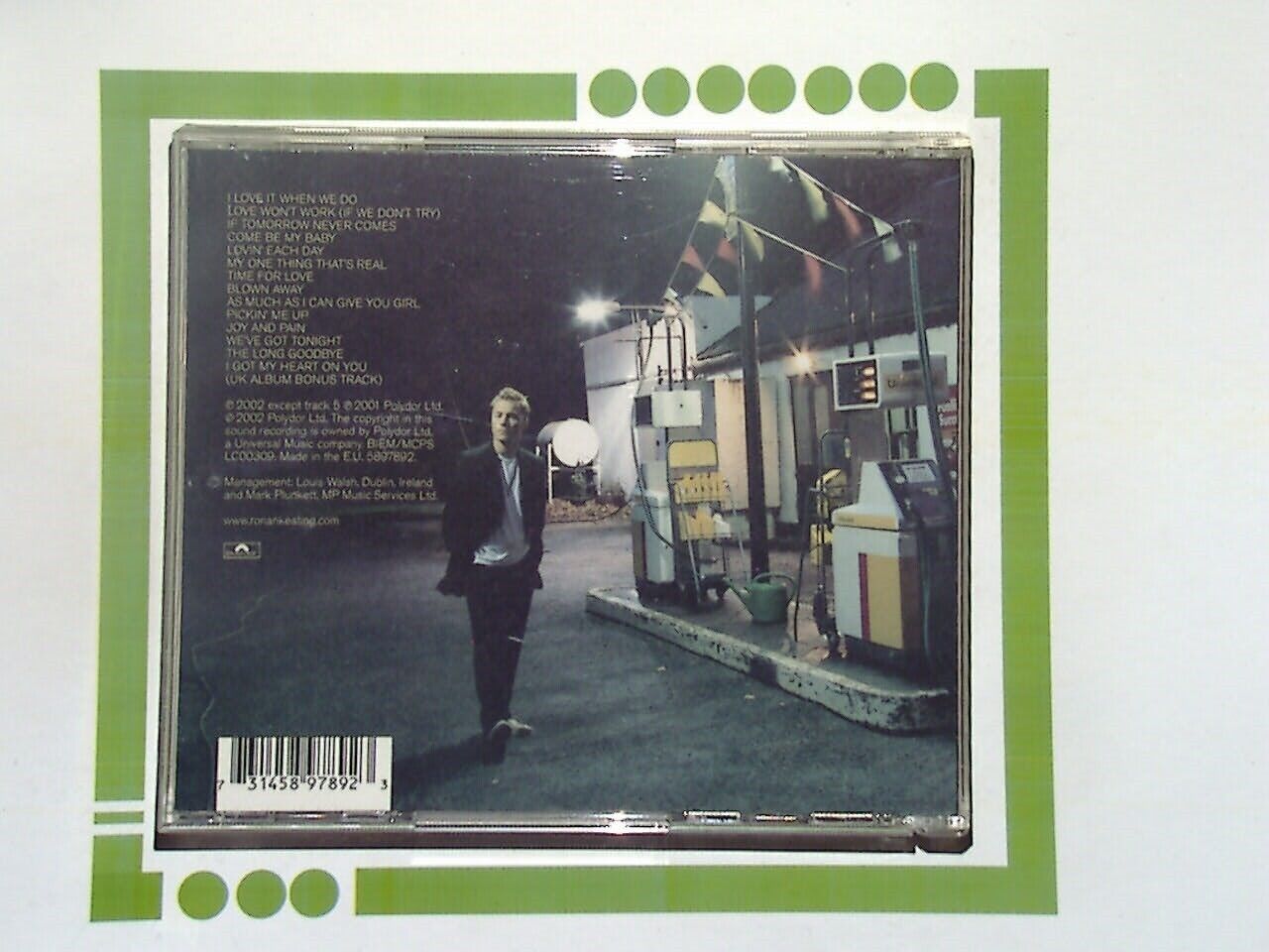 Ronan Keating Desitination CD Nr Mint