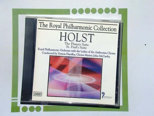 Vernon Handley Royal Philharmonic Orchestra	Holst: The Planets Suite CD Nr Mint