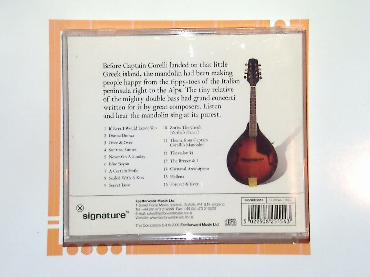 Various Artists - Pure Mandolin  CD Mint