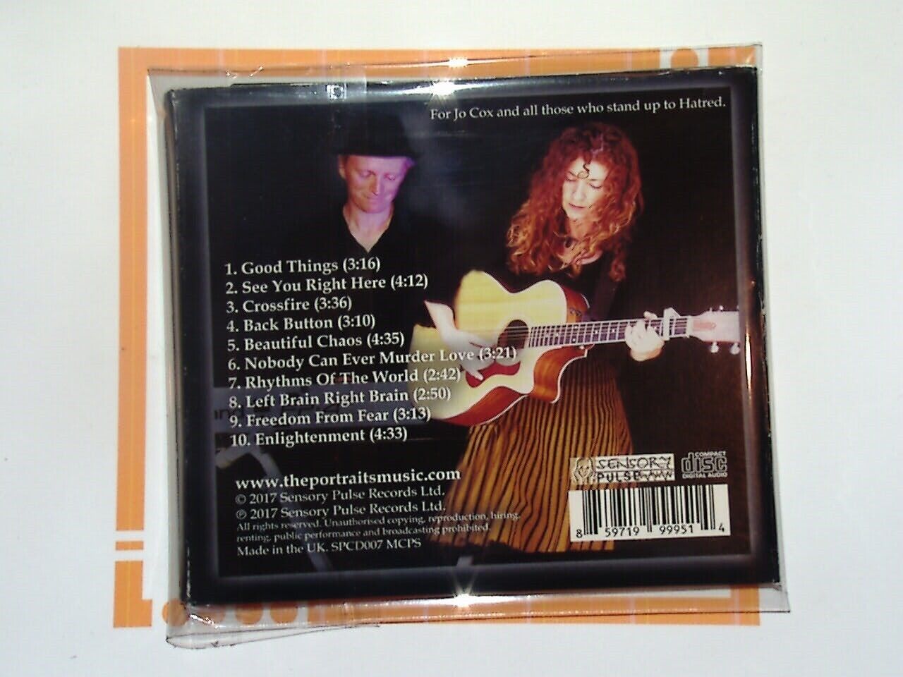 The Portraits – Global Heartbeat CD Mint