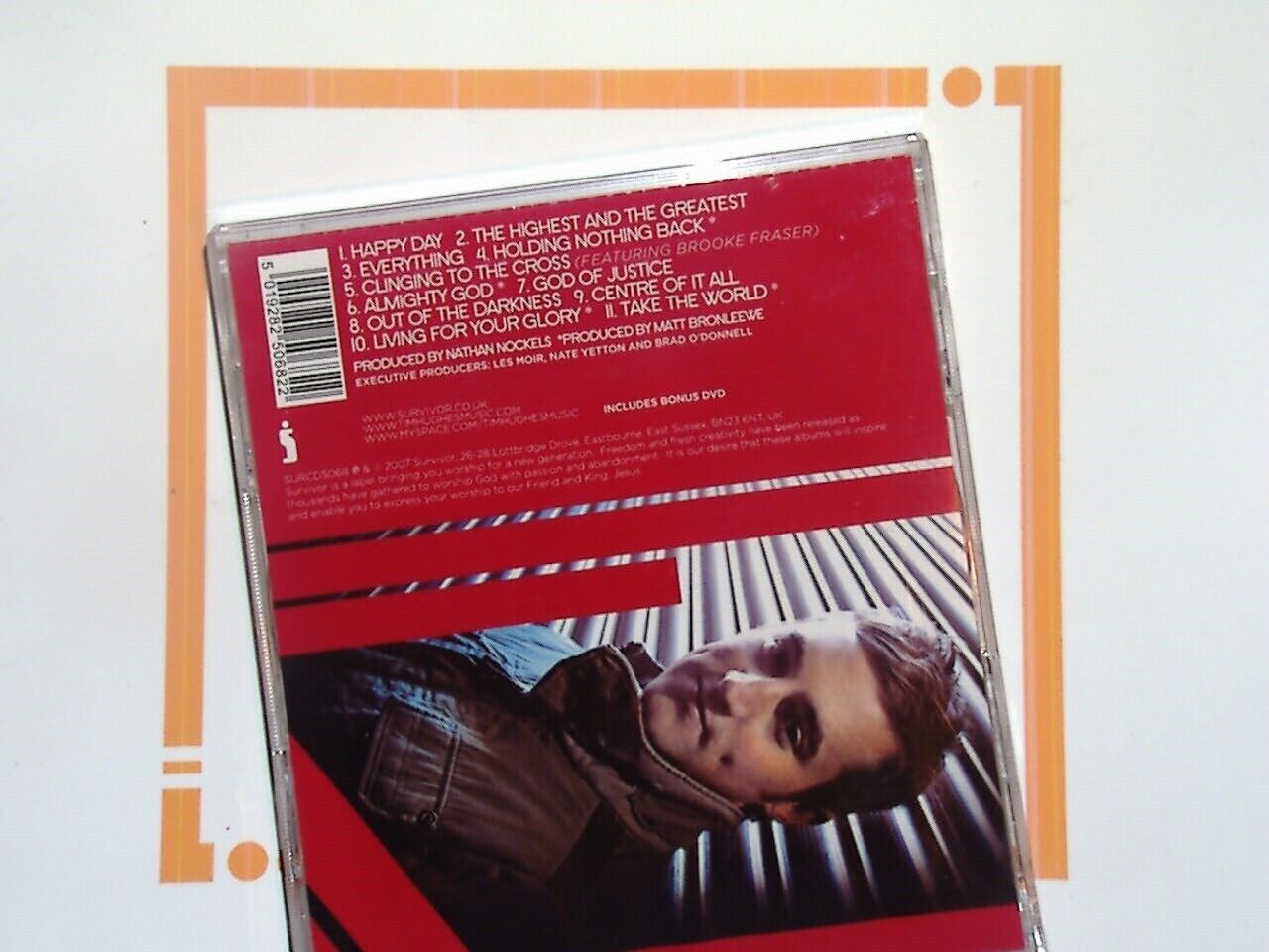 Tim Hughes Holding Back Nothing CD VGC