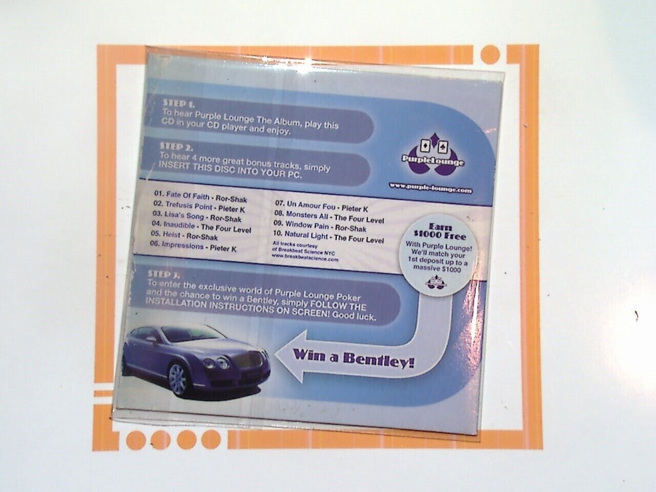 Various - PurpleLounge Purple Lounge The Album CD VGC