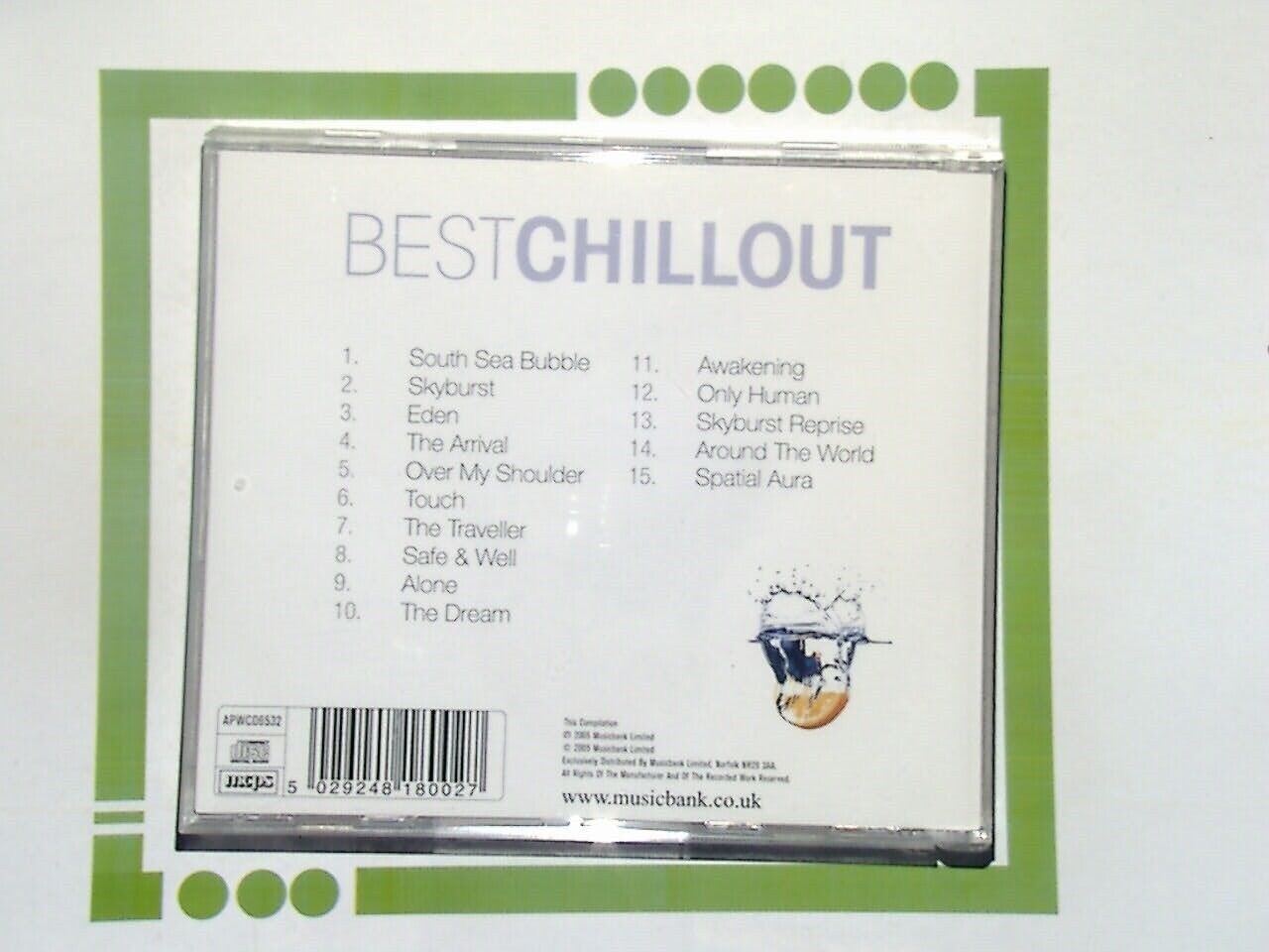 Mixed By DJ Splash Best Chillout CD Mint
