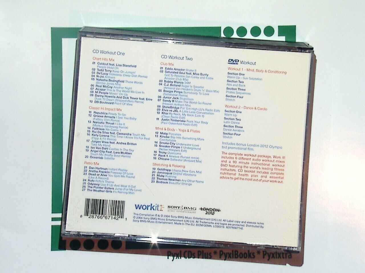 Work It: The Complete Workout Package 2CD + DVD Mint