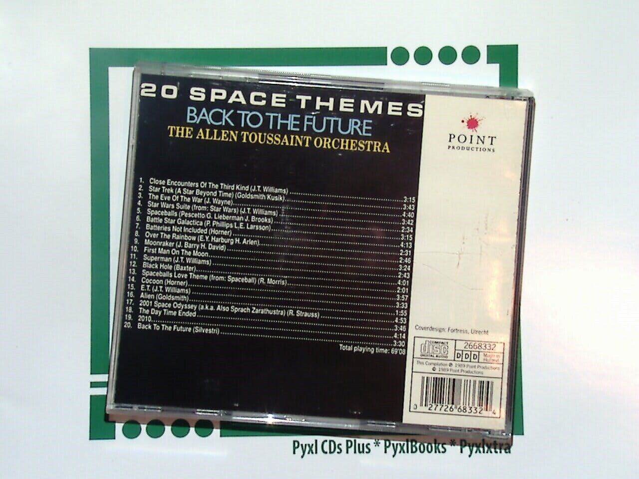 The Allan Toussaint Orchestra - 20 Space Themes CD Mint