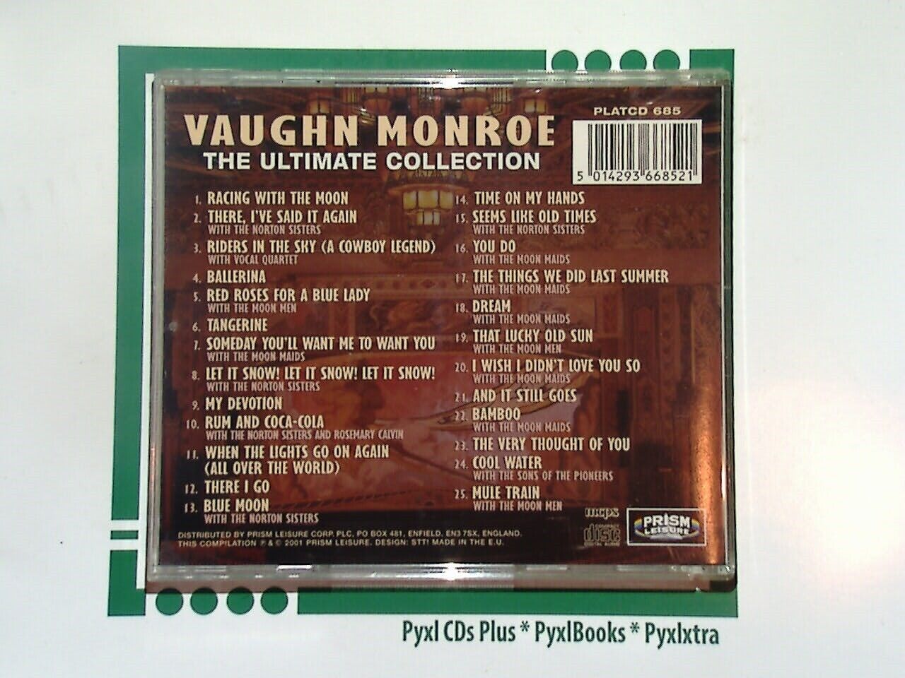 Vaughn Monroe	Ultimate Collection CD Mint