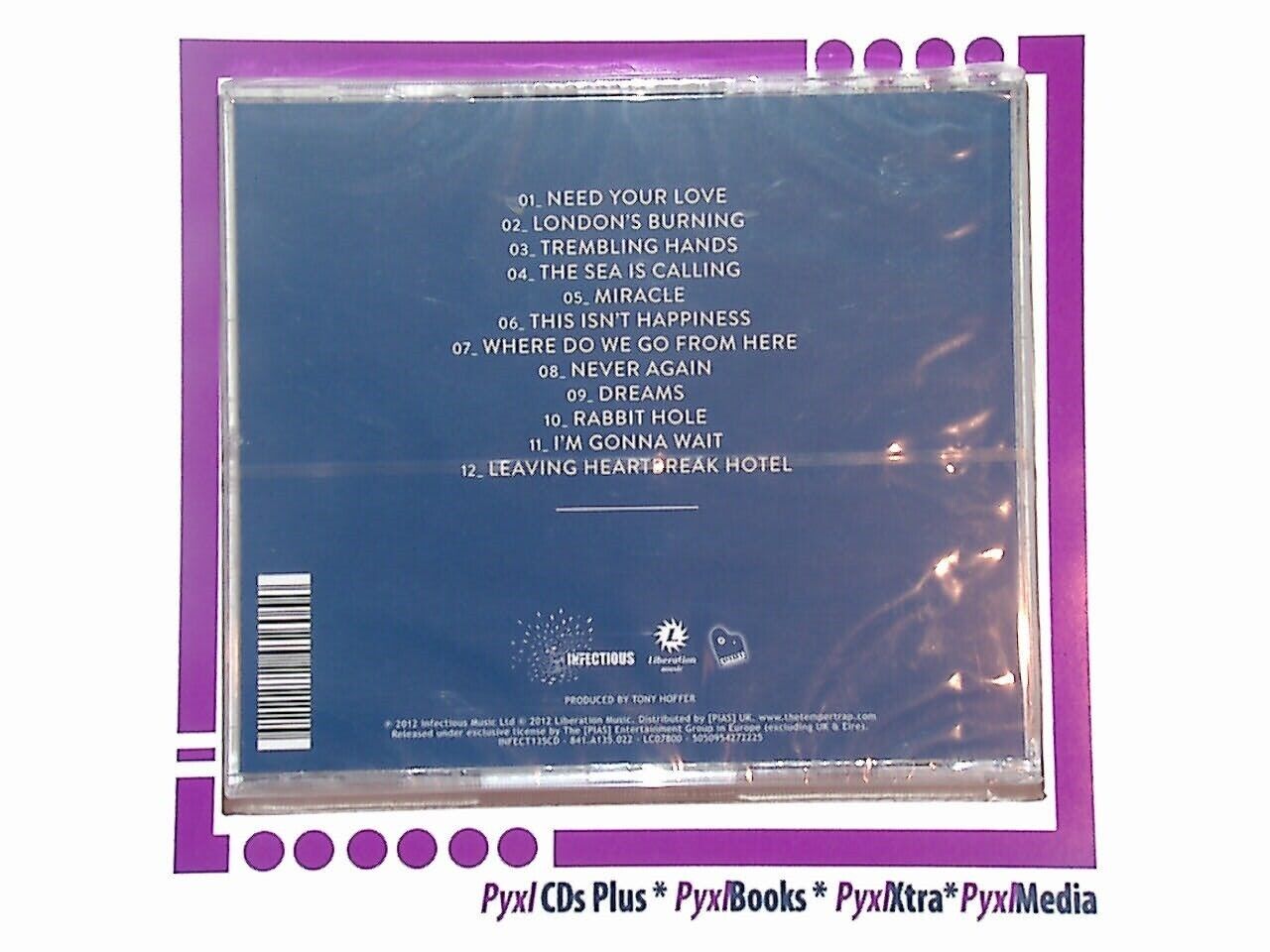 The Temper Trap CD New & Sealed