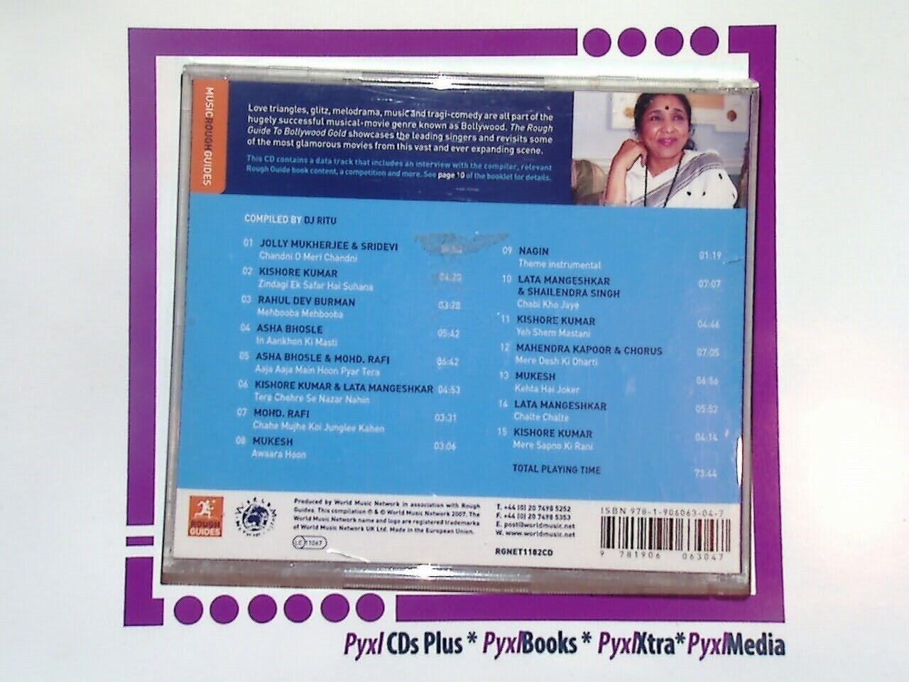 Various - Rough Guide to Bollywood Gold CD Mint rare