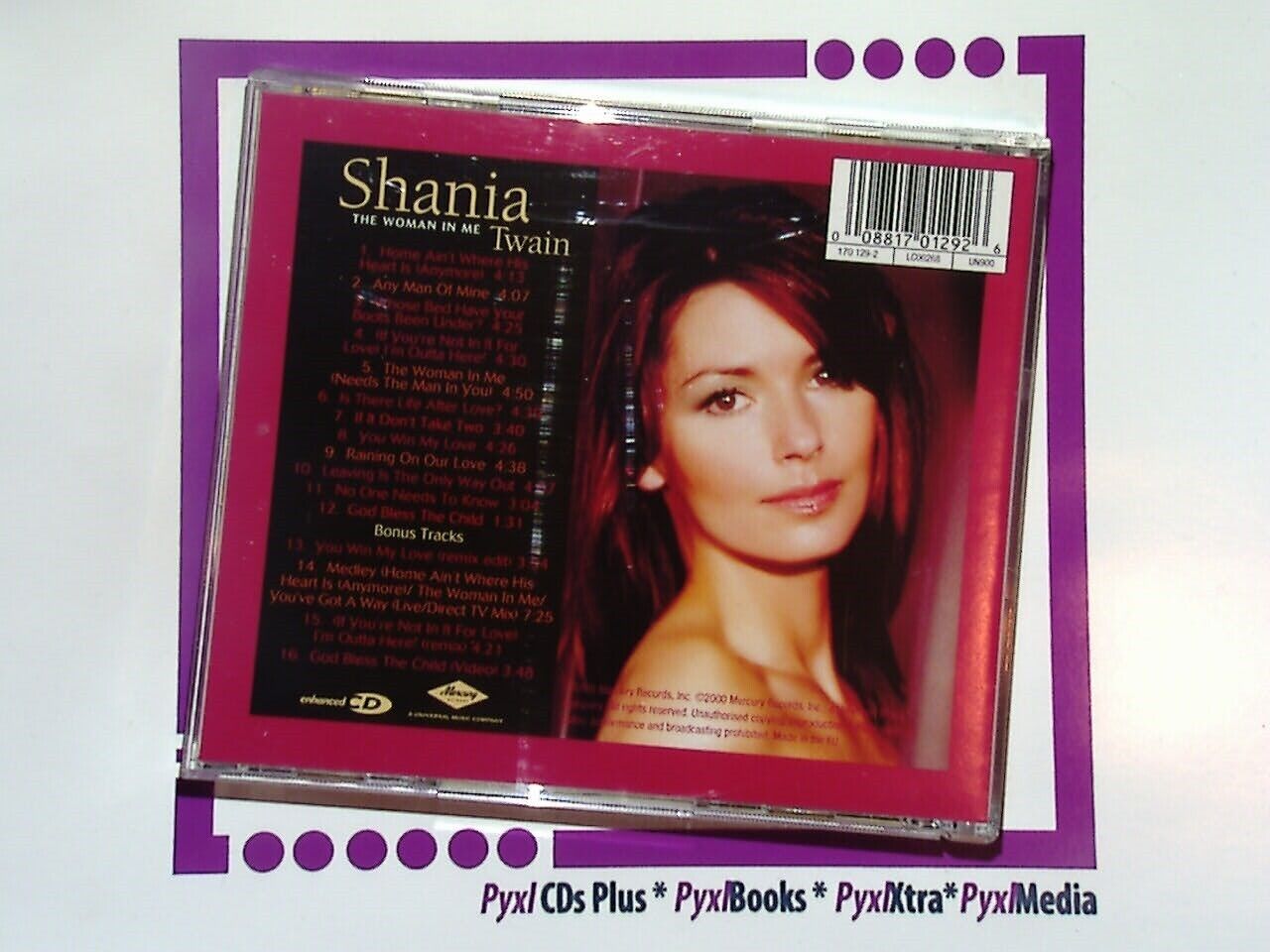 Shania Twain - The Woman In Me CD Nr Mint