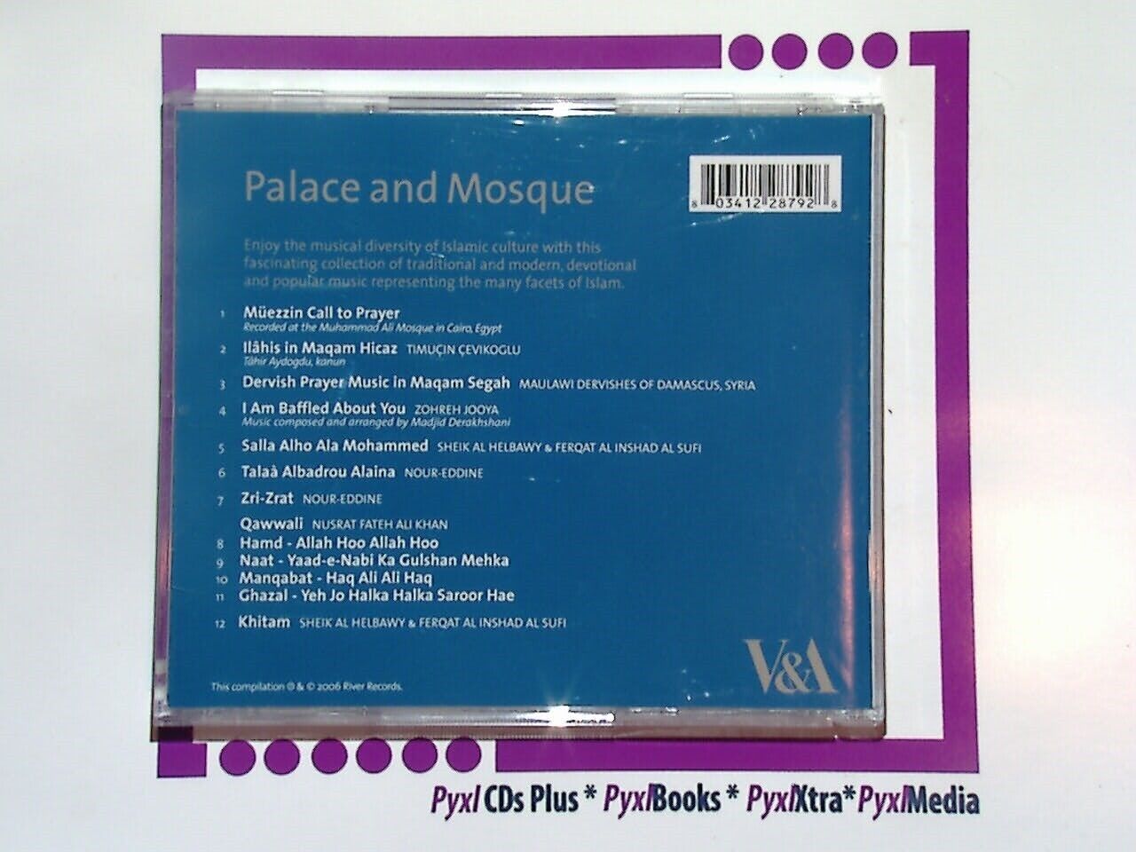 Victoria & Albert Museum - V&A Palace And Mosque Audio CD Mint