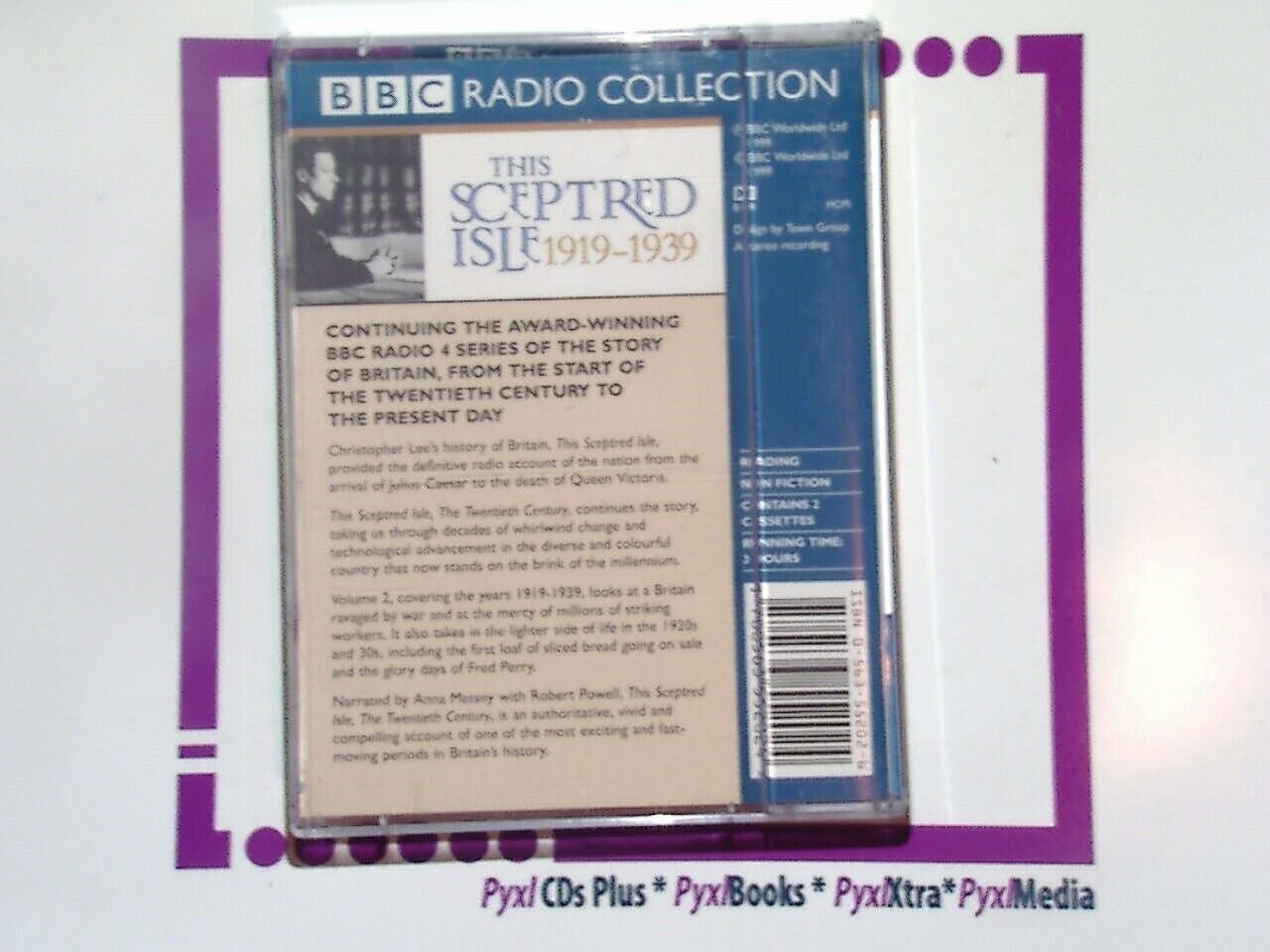5 X BBC Radio This Sceptred Isle 20th Century Double Cassettes - 1901-1999 VGC